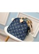 LV DENIM BLUE SPEEDY 30